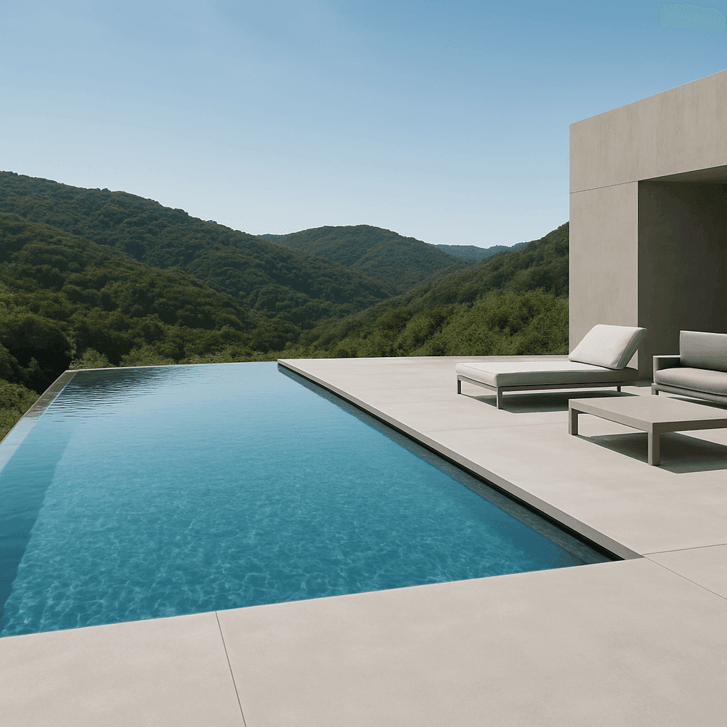 Pool mit moderner Technik
